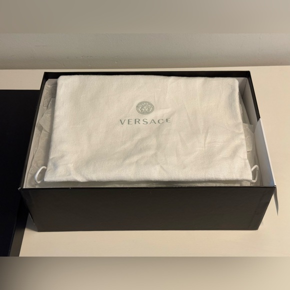 Versace Sneaker Vitello+Patche Versace College - Picture 2 of 5